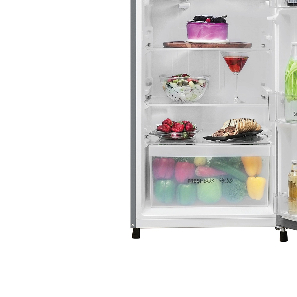 Haier 185L 1 Star Direct Cool Refrigerator - HRD-2061SMS-N